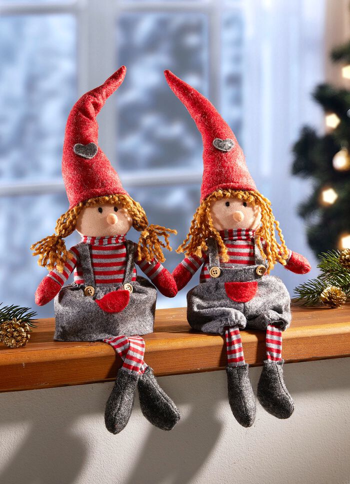 Edge kruk kabouter, set van 2 