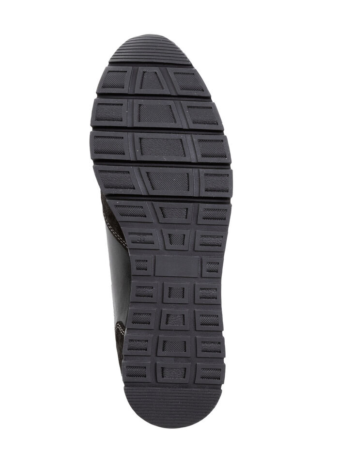 ELENA EDEN sneakers met klinknagels aan de achterkant ZWART