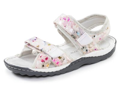 ELENA EDEN, sportieve damessandalen, breedte G, met klittenbandsluiting 