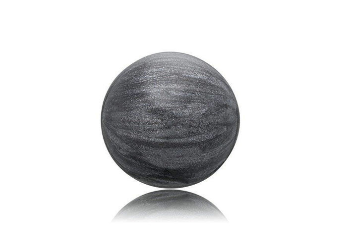 Klankbal in parelgrijs 