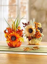 Zonnebloemarrangement, set van 2 