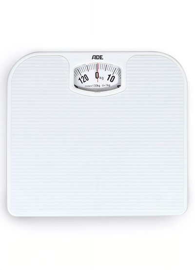 Mechanische personenweegschaal in nostalgisch design 