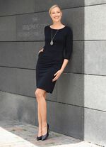 Jurk met twee steekzakken 