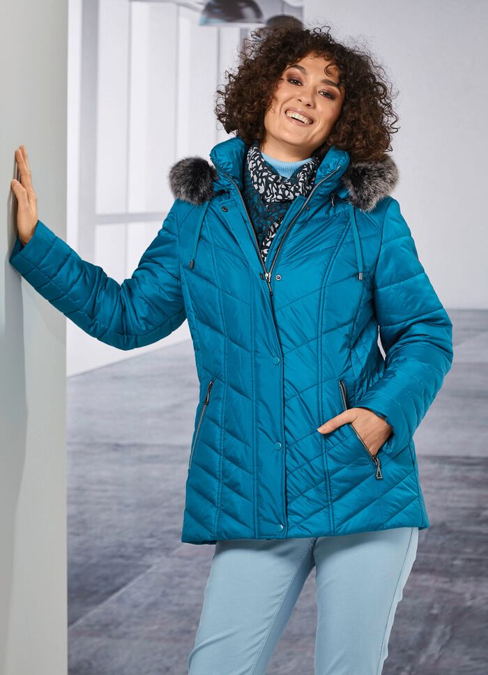 Jas met afneembare capuchon 