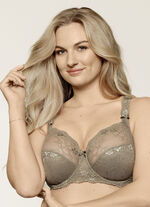 LingaDore beugelbeha met elastische kant OLIJFGROEN