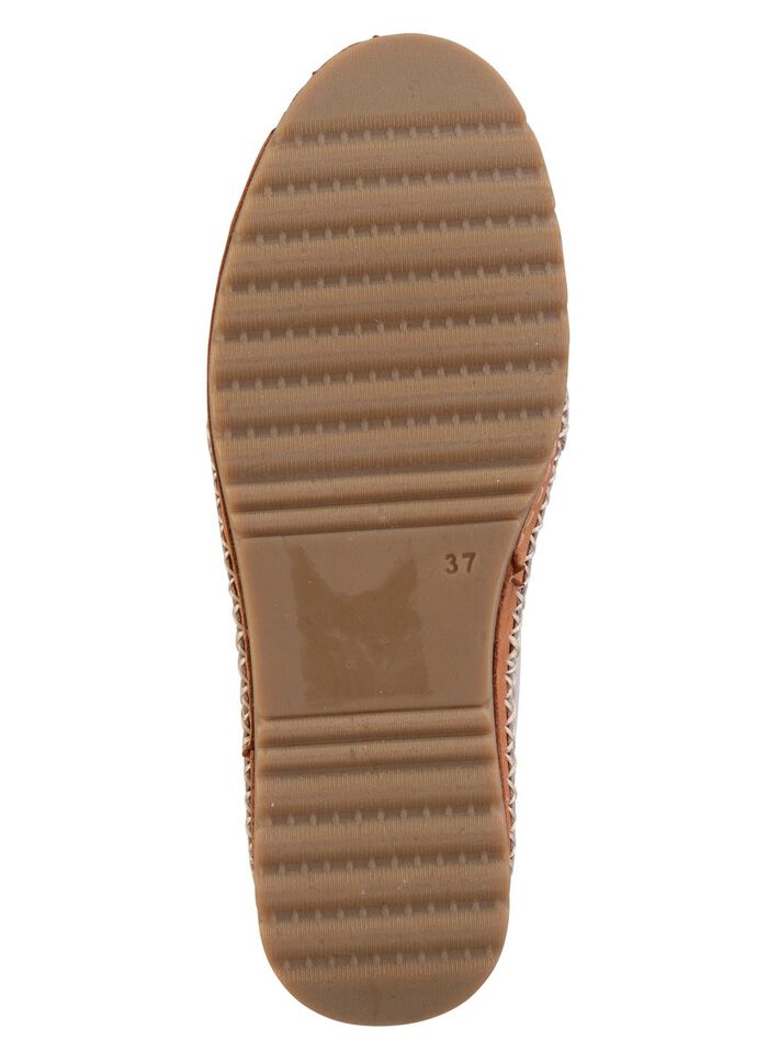 Gemini, zomerse damespantoffels, breedte G, met uitneembaar voetbed 