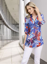 Tuniek met bloemenmotief 