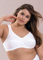 Anita ontlastende bh met katoenen piqu&eacute; 