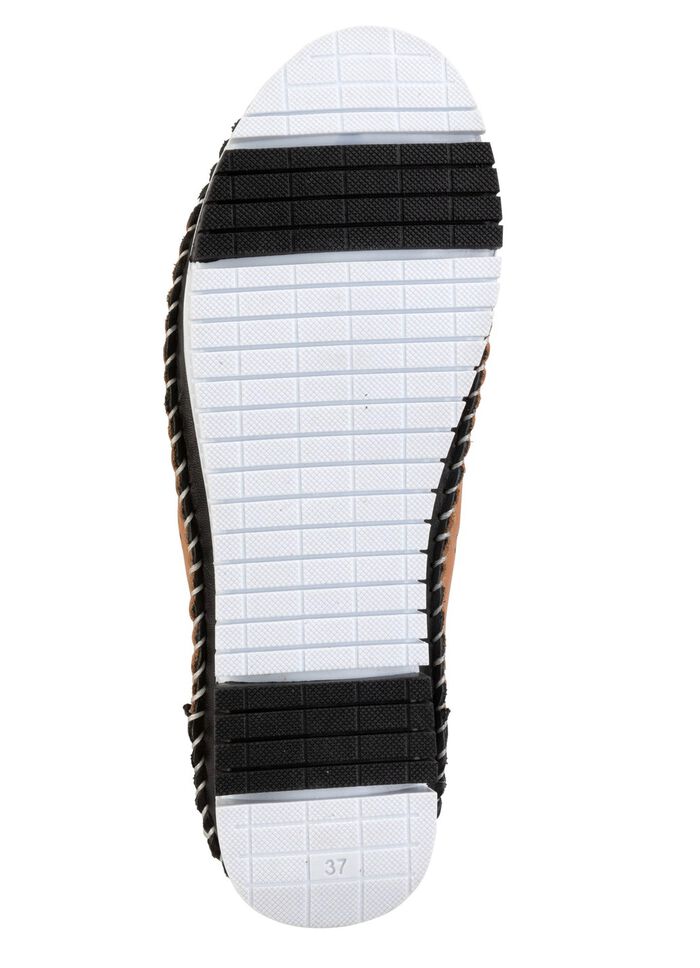 pantoffel ZWART-CAMEL