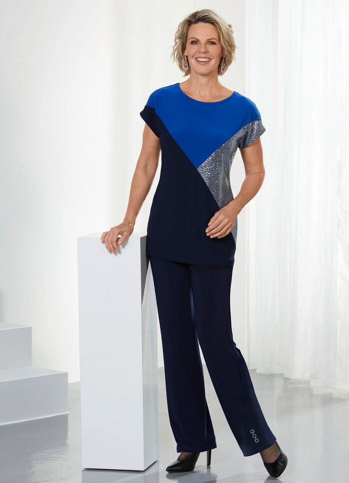 Zachte soepelvallende broek 