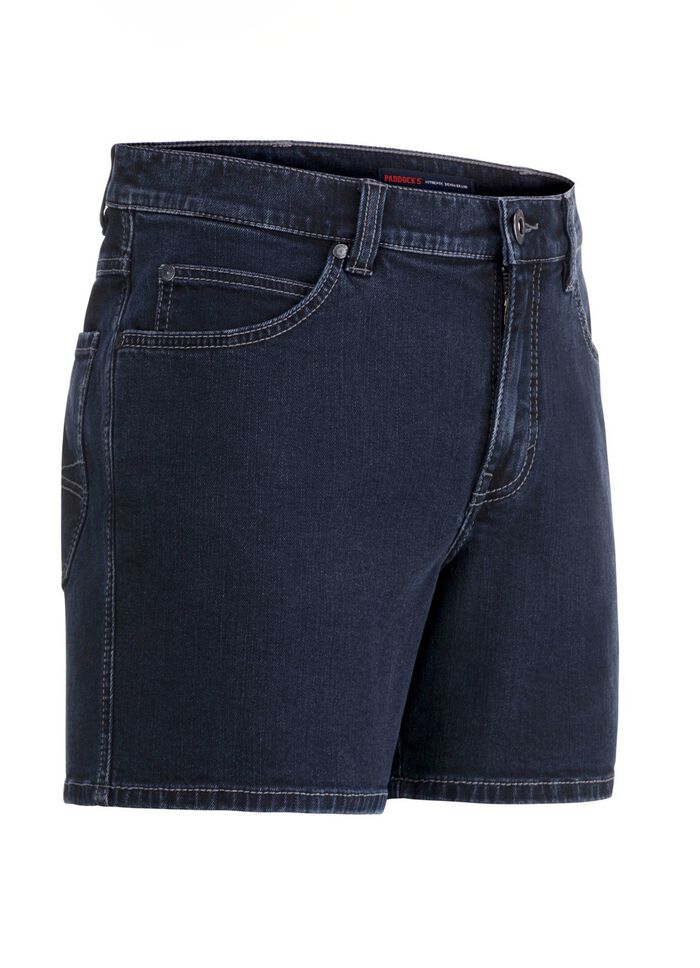 Jeansshort van "Paddock's" in 2 kleuren DONKERBLAUW