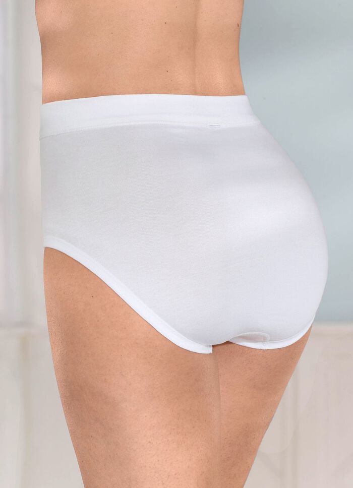 Drie-pack Nina von C. slips met zachte elastische tailleband 