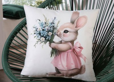 Zachte fluwelen kussenhoes 