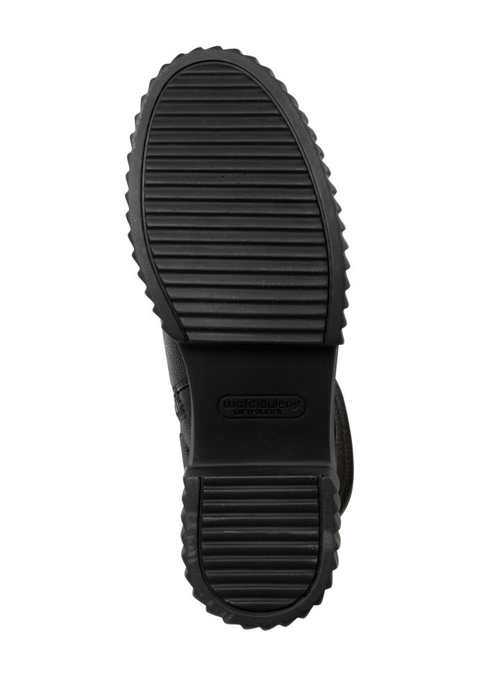 Waldl&auml;ufer veterlaarsje met effectieve glittersteentjes ZWART