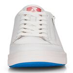 Rieker vetersneakers gemaakt van nappaleer WIT