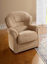 Gestoffeerde meubelen die overal in de kamer geplaatst kunnen worden 