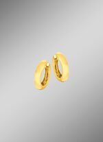 Klassieke, glanzende creolen 