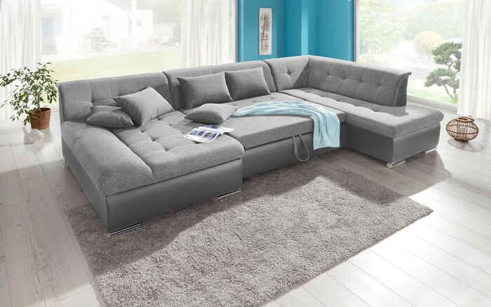 Woongedeelte met bedfunctie 