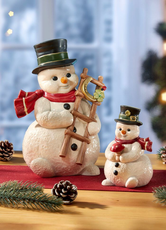 Handgemaakte sneeuwpop van Goebel 