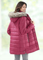 Korte mantel met winddichte mouwen 