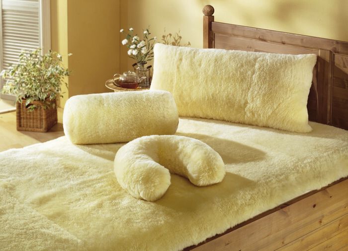 Serie Merino lamsvacht van Kaiser gemaakt van puur natuurlijk lamsleer NATUREL