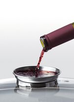 XXL pannenset, 10-delig, met keramische antiaanbaklaag ROOD