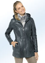 Leren jack van &ldquo;Jilani&rdquo; 