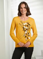 Aantrekkelijk overhemd met effectieve flatlocknaden in 2 kleuren 