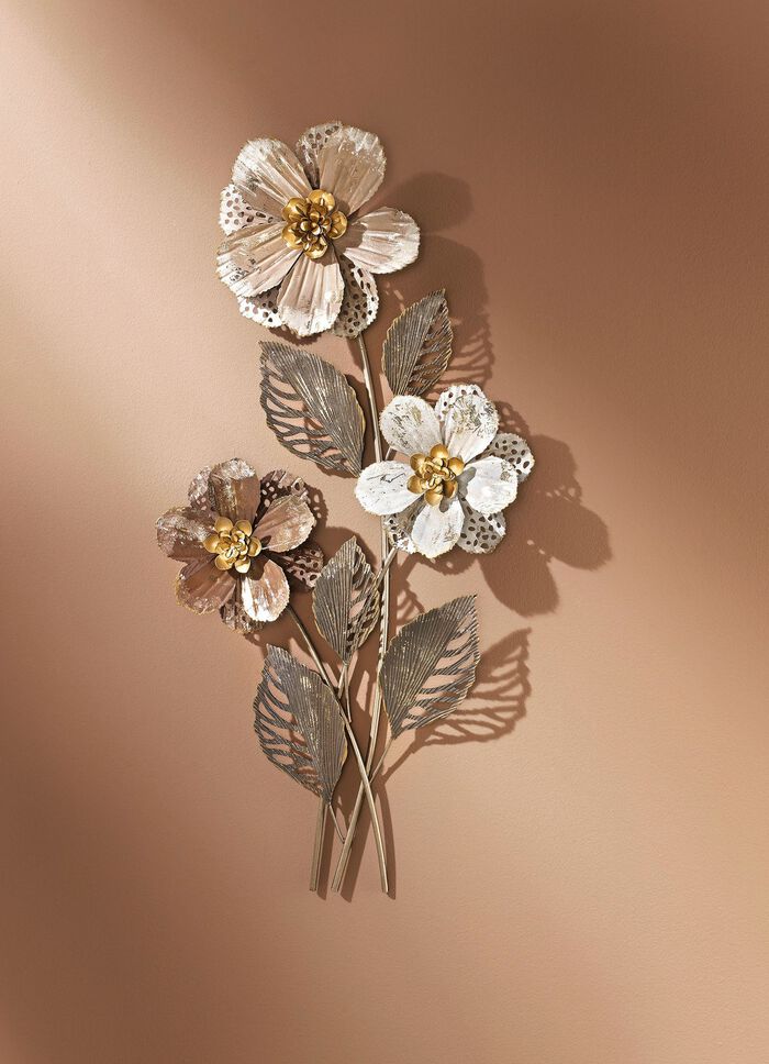 Metalen wanddecoratie 