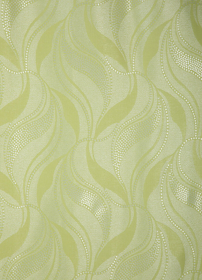 Overgordijn met rucheband GRÜN