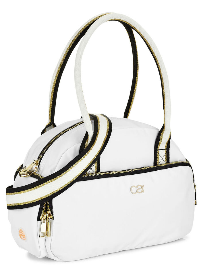 Collezione Alessandro tas gemaakt van synthetisch materiaal WIT