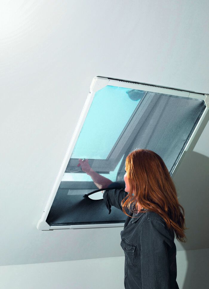 Magic-Fit telescopisch dakraamrooster 