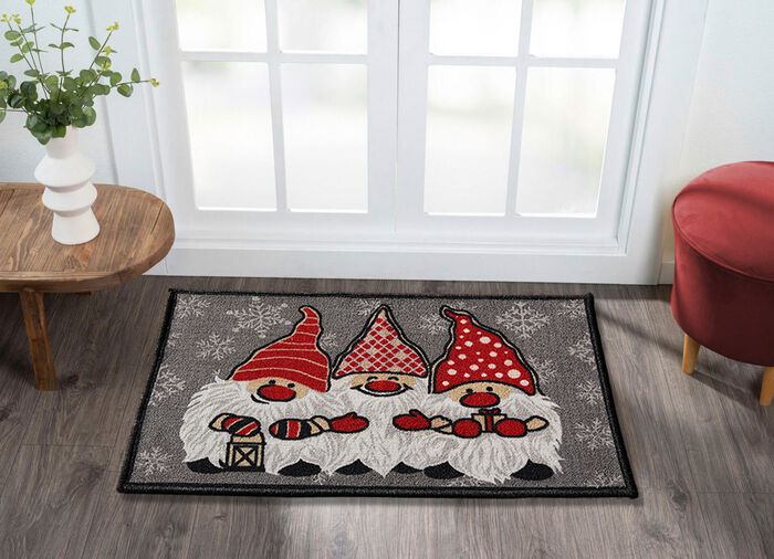Deurmat met kaboutermotief 