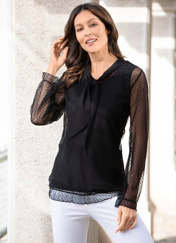 2-delige set bestaande uit shirt en tanktop 