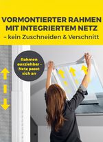 Magic-Fit telescopisch dakraamrooster 