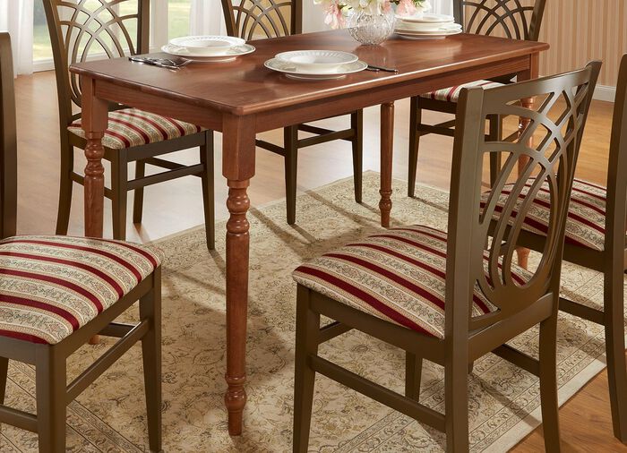 Eettafels met gedraaide poten NOTENBOOM