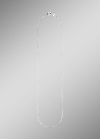 ankerketting in zilver 