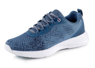 Sneakers met veters van effectief gestructureerd textielmateriaal 