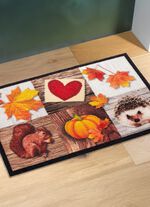 Voetmat met antislip-onderkant 