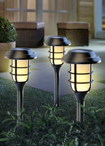 Tuinlamp op zonne-energie, set van 3 