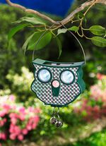 Ultrasoon dierenafschriksysteem op zonne-energie uil 