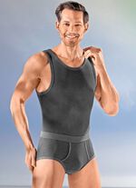 Vierpack sportjassen van fijne ribstof 