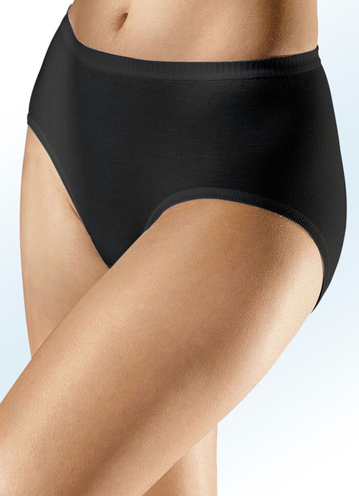 Mey-NOBLESSE 3-pack slips ZWART