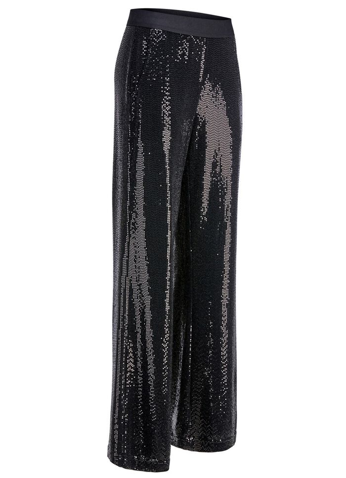 Broek met glinsterende pailletten 