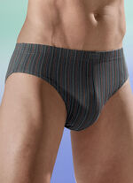 Pak van vier slips met streepjesmotief 