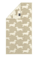 badstofserie in absorberende, zachte katoenkwaliteit BEIGE