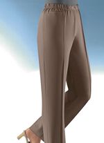 Pull-on broek in 8 kleuren MIDDENBRUIN