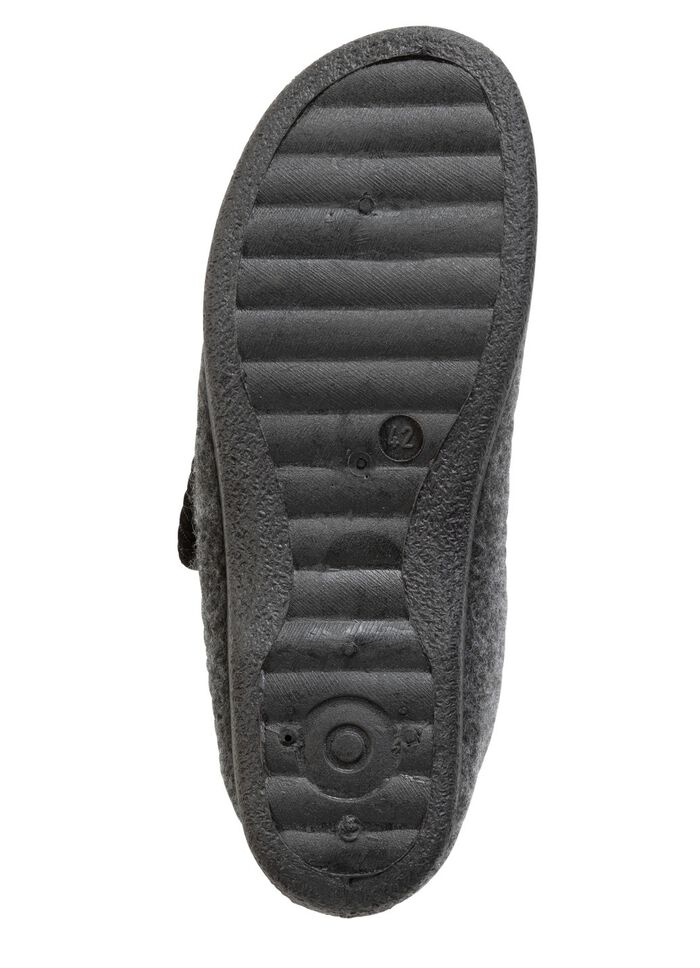 Enkellaarsjes van zacht vilt 