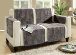 Fauteuilbeschermer met antislipcoating AUBERGINE