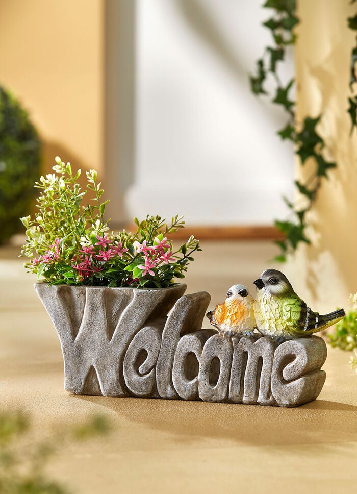 Polyresin plantenpot 